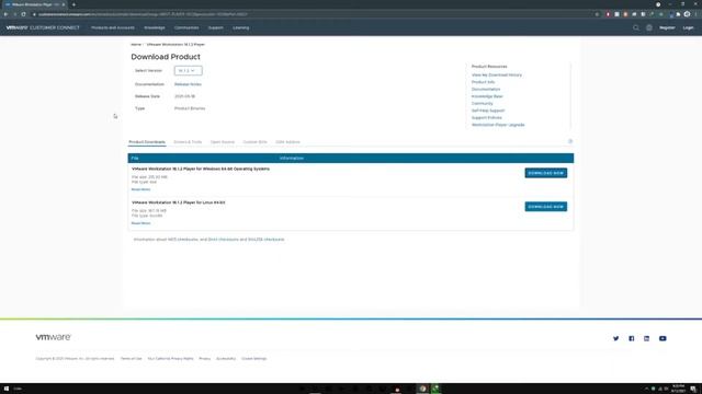 HOW TO DOWNLOAD VM WARE PLAYER 16 FOR FREE (2021) смотреть онлайн