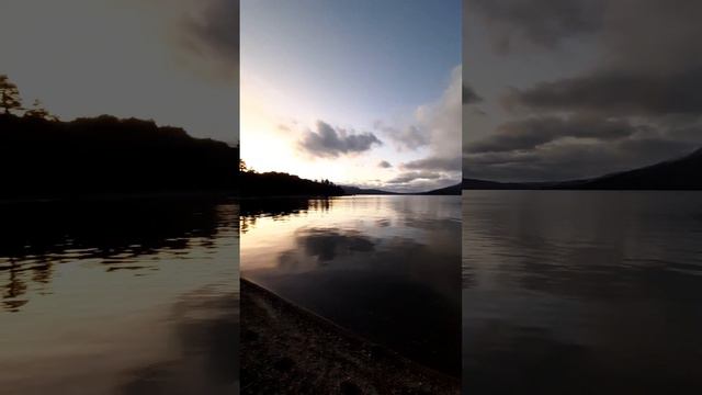 Lago Futalaufquen 8 de Octubre día de mi Cumpleaños 06:46hs Parque Nacional Los Alerces