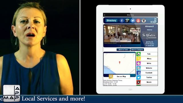 Map and App - Almancil Video Tour смотреть онлайн