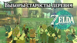 Выборы старосты деревни. Шапо Сагано. The Legend of Zelda Tears of the Kingdom. The Mayoral Election