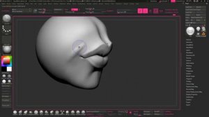 GFG урок#8: делаем губы в ZBrush