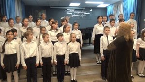 Р.Глиэр, сл. А.Плещеева Травка зеленеет / исп. младший хор инструментальных отделов ДМШ им.Гилельса