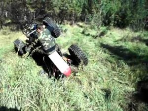 обкатка квадра на 35 колесах