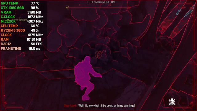 Marvel's Guardians of the Galaxy GTX 1060 6GB OPTIMIZED SETTINGS 1080p BEST Settings for FPS,Qualit смотреть онлайн