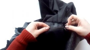Как перешить кашемировое пальто, моделируем воротник.