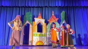 Крошечка - хаврошечка, спектакль (Марго - трехглазка)