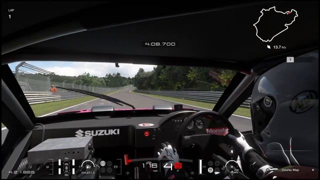 Suzuki V6 ESCUDO Pikes Peak Special 98 Nurburgring lap