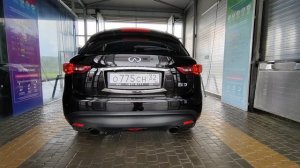 Infiniti FX37 блокирует высокие обороты