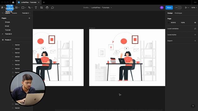 Lottiefiles 101 - How to generate Lottiefiles using Figma (Tutorial) смотреть онлайн