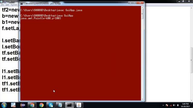 How to Create An U.I(User Interface) Using AWT In Java #2