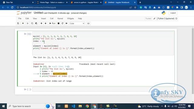 [Solved] List Index Out of Range | Python Index Error | How to fix - List Index Out of Range#python