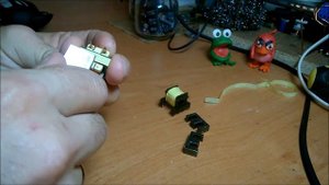 Как разобрать импульсный трансформатор