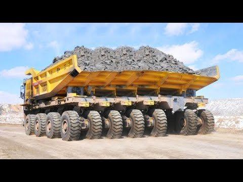 Самые Огромные САМОСВАЛЫ в Работе