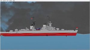 KRI Irian - Floating Sandbox