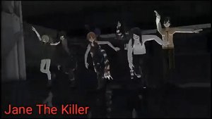 КрипиПаста mmd/ Этой ночью будет жарко