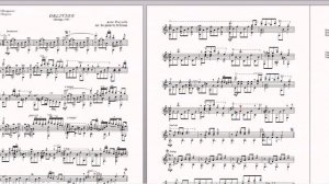 Oblivion (A.Piazzolla) Free Sheet Music for the Guitar