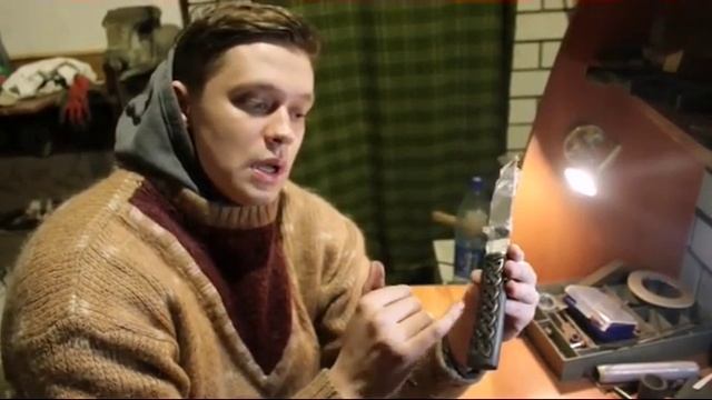 Как делать узор на рукояти. смотреть онлайн