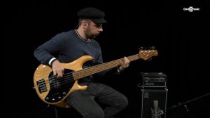 Music Man StingRay 5 Special MN, Classic Natural | Gear4music demo