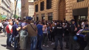 Exploring Naples, Italy - Piazza Municipio and Galleria Umberto I