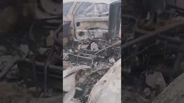 Уничтоженный ПВД ВСУ в Часовом Яре/Destroyed AFU position in Chasov Yar