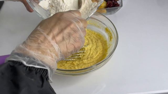 Абрикосовый пирог с вишней .РЕЦЕПТ смотреть онлайн