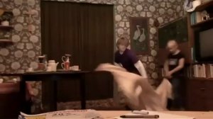 Детки решили удивить своим трюком