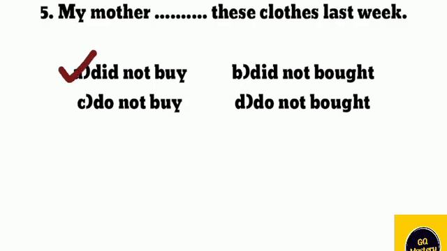 Test Yourself English Grammar Test Past Simple Quiz Grammar Quiz Mastery