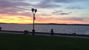 Петрозаводск. Набережная Онежского озера/Embankment of Lake Onega. Petrozavodsk. Karelia