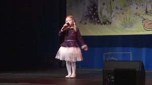 «Топни ножка моя», (муз. А. Кривошей, сл. Т. Ромашко). Полина Колосова, 6 лет.