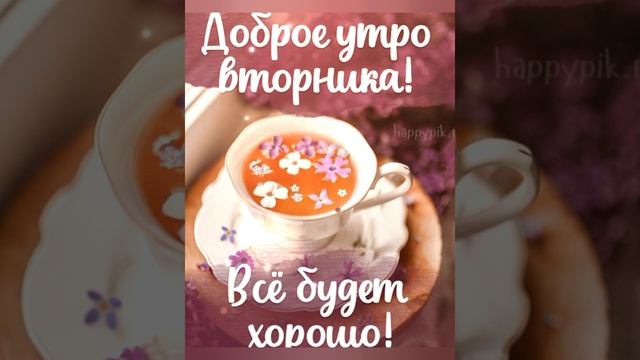 С добрым утром вторника ☀️