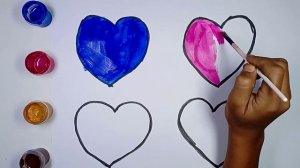 Drawing heart for children / yurak rasmi qanday chiziladi / рисование сердце для детей