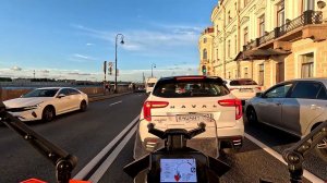 #47-3 Обзорочка по Санкт-Петербургу с племяшкой | KTM 390 Adventure SW | Kove 500X