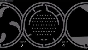 Elimination Marble Race in Algodoo (Monochrome version)