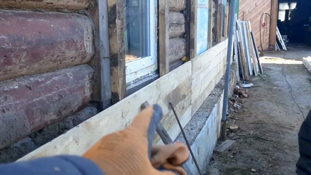 Опилкобетон или как мы дом утепляли. Первый опыт утепления дома. смотреть онлайн