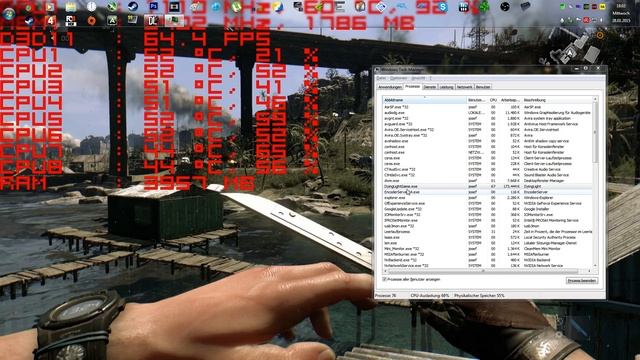 Dying Light FIX CPU 1 100% Usage BUG смотреть онлайн