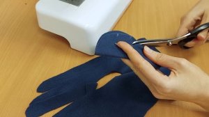 Шьём перчатки по нашей выкройке