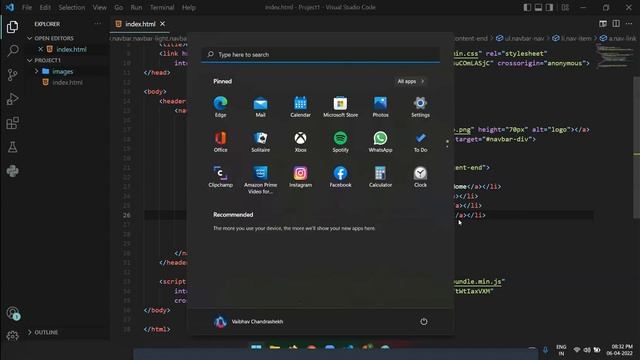 Session 01 - Navbar & Carousel | Bootstrap Project 01 | Bootstrap 5 смотреть онлайн