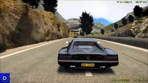 GTA France 1994 Ferrari 512 TR Hamann vs 2002 Corvette Z06 C5