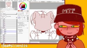 Как создать пиксельную анимацию в Paint Tool SAI 2 +SpeedPaint