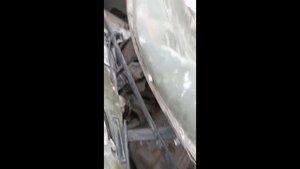 "Буханка" смогла завестись даже после того, как её переехал танк!