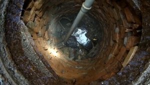 Наполнитель для кошачьего лотка забил канализацию. Засор(61)