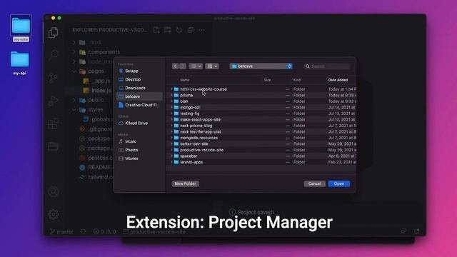 Working With Multiple Projects In VS Code