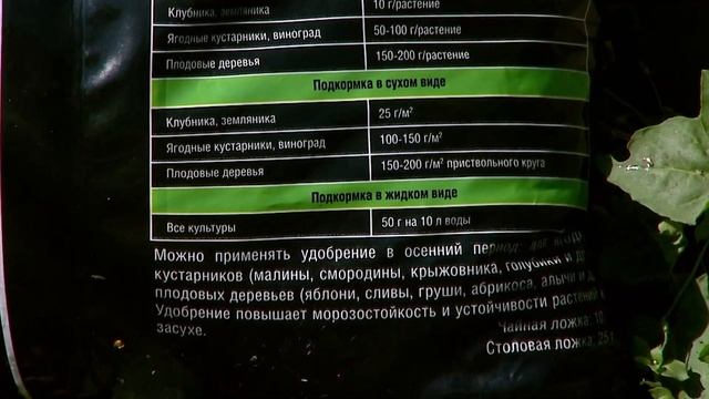 ОТЛИЧНОЕ УДОБРЕНИЕ ДЛЯ МАЛИНЫ. Внесли один раз, а работает весь сезон