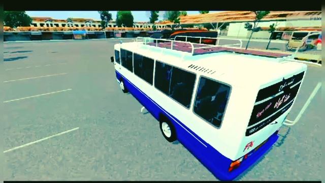 Mod Bussid Toyota Coaster ||Bus simulator indionasa Game play Mod || Livery Attech Mod