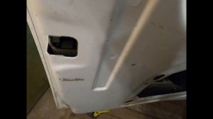 Peugeot Partner замена замка задней распашной двери rear door lock change