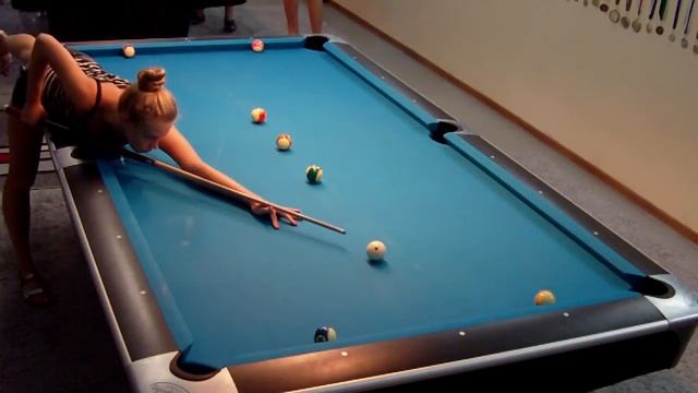 Школа бильярда Pool Forever Упражнение 6-44 Маргарита Фефилова #бильярд #школабильярда