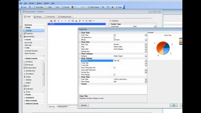 V11 Feature Packs - How to Add a Chart to a Dialog Component Part 2 смотреть онлайн