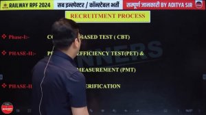 Railway Latest Vacancy 2024 | RPF SI Constable Syllabus, Exam Pattern | Railway | Aditya Patel sir