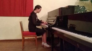 В. Гиллок "Морской пейзаж" исп.  Прудникова Эвелина