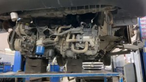Снятие двигателя G4KE на Kia Sorento XM FL